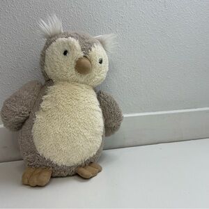 RETIRED Jellycat Peanut Owl Size Medium 9”